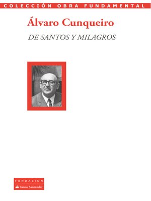 cover image of De santos y milagros